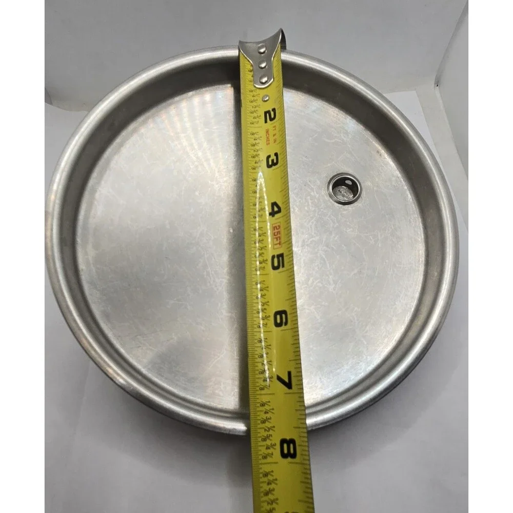 Set of 3 Saladmaster Vapo Lid 7.5 Vented Replacement Stainless Steel Lid Only
